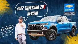 Обзор Chevrolet Silverado 1500 ZR2 Glacier Blue Metallic 2022 года