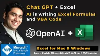Чат GPT + Excel: как ИИ пишет формулы Excel и код VBA 🤖
