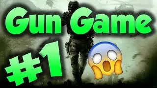 *MWR* NEW GUN GAME PLAYLIST GAMEPLAY #1! MODERN WARFARE REMASTERED!