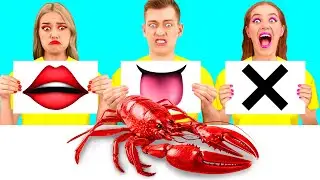 Bite, Lick or Nothing Challenge | Crazy Ideas To Cook by DuKoDu Challenge