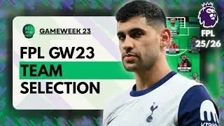 [20K🌍] SAVING 5 FREE TRANSFERS💥 - FPL GAMEWEEK 23 TEAM SELECTION | FPL 25/26
