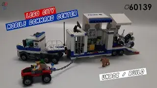 LEGO City 60139 Mobile Command Center - Speed Build - Compact Lego Builds