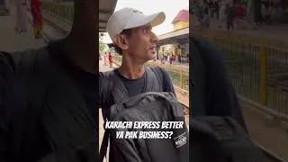 🚉 Train Departure from Karachi Cantt Station | Journey Begins 🇵🇰