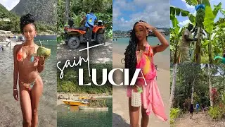 SAINT LUCIA TRAVEL VLOG: MUD BATHS, THE BEST ATV TOUR, SNORKELING, NIGHTLIFE + MORE