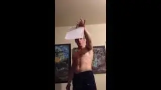 Punching through paper