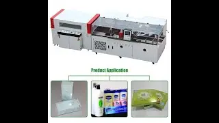 Automatic side sealing shrink wrapping machine for cosmetic perfume box