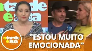 Ao lado de Ana Hickmann, Edu Guedes volta às corridas após vencer o câncer
