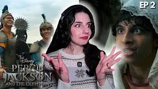 АТАКА ДЕМОНСКИХ ГОЛУБЕЙ | Реакция на «Перси Джексон и олимпийцы» (2 сезон, 2 серия)