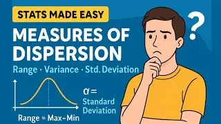 &ldquo;Master Measures of Dispersion in Minutes! 📊 Range, Variance & Standard Deviation Explained&rdquo;