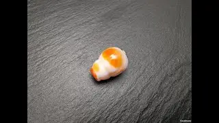 Bead Tasbih 3 Holes Buddha Head Orange White Agate Stone Natural Tibet 16mm E2017