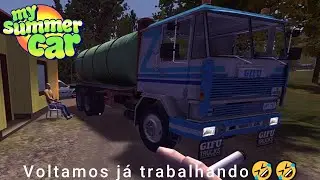 Voltamos das férias trabalhando🤣🤣 My Summer Car#77
