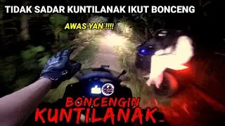 🔴KETAKUTAN‼️TEMEN TIDAK SADAR BONCENGIN KUNTILANAK | LEWAT KUBURAN HORROR TENGAH MALAM