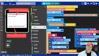 M5Stack Core2 UIFlow/Python - Azure IoT Hub to Device - C2D