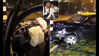 Sergio Aguero injured in Amsterdam car crash
