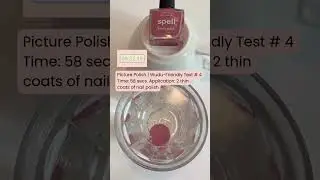 Wudu-Friendly Nail Polish Tests  #halalbeauty #naturalpolish