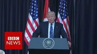 Manchester Arena Explosion: Donald Trump calls suicide bomber an 'evil loser' - BBC News