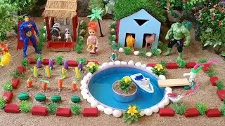 Top the most diy Farm  Diorama with house  for cow 🐄 @DiyFarming