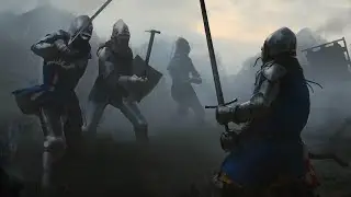 10 vs 18 bandits attack (Manor Lords) Basic Combat Guide