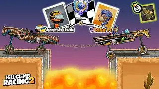 Hill Climb Racing 2 - Beating every BOSS with MASTERY LOWRIDER 😱