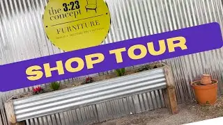 SHOP TOUR - The 3:23 Concept Furniture Restoration