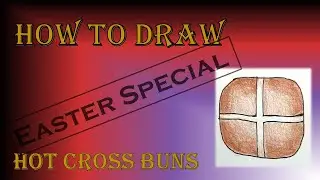 EASTER SPECIAL: How to Draw Hot Cross Buns | by AyJay the Pencil Artist