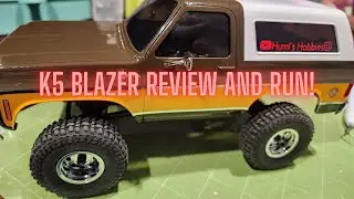 FMS FCX24 K5 Blazer review and run!