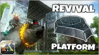 REVIVAL PLATFORM TAMING PEN Tutorial! | ARK Survival Evolved Mobile