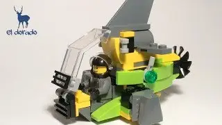 LEGO CREATOR 31092 Heli.Advent Alternate Build - Patrol Drone SpeedBuild  ConstructionToy /el dorado