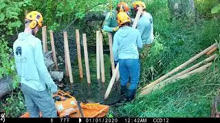 Beaver Dam Analog (BDA) Install Timelapse