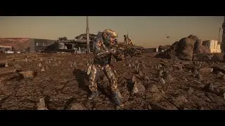 DCP Armor Hunter Camo set and bit of demonstrative gameplay | Star Citizen Collectables