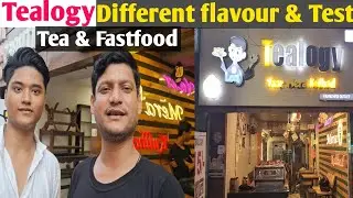 Tealogy,different flavour & teat, best place in Swaroop nagar kanpur #foody awesome place ☕️🥮