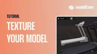 Auto-texture your 3D model with Modddif