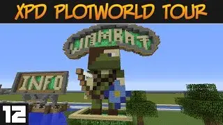 Minecraft Server: XPD Plotworld Tour 12 Wombat's Tree