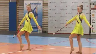 Duo-Trio Buława Juniorki - Victoria Łowkowice - V Ogólnopolski Konkurs Mażoretek im. Joanny Janik