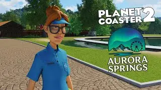 1 Year of Planet Coaster 2 &laquo;&raquo; PLANET COASTER 2 Challenge Mode - Aurora Springs #07 🌌🎢 German