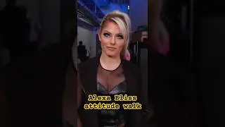 Alexa Bliss attitude walk🥰🔥😍 #alexabliss #wwewrestler #wweraw #viralshort