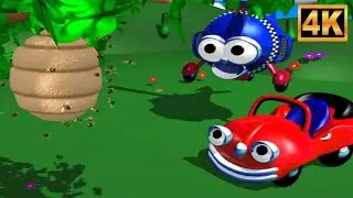 Honk Toot Swo Swoosh at Home | Fun Vehicle Sounds Cartoon for Kids