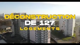 Lancement de la déconstruction du quartier des Moulins Liot à Fontenay-le-Comte