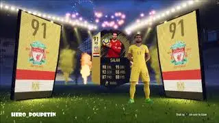 SALAH IF + ICON! BEST HALF FINAL DRAFT PACKS EVER! FIFA 18