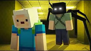 Escaping Minecraft's SCARIEST Backrooms Mod!