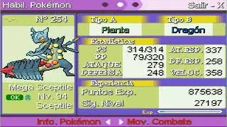 Pokemon Reloaded Beta 17 1 12 Liga Star,Solo Sceptile