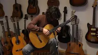 Vicente Pascual ~1900 &ndash; Rare and Exquisite Classical Guitar in Torres Style with a Beautiful Sound