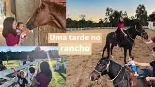 MONTEI PELA PRIMEIRA VEZ EM UM CAVALO - E MINHA FILHA TAMBÉM/JUNTAS DEMOS UMA CENOURA PARA O LEBRON🐴
