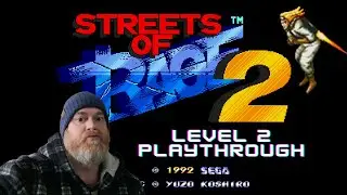 STREETS OF RAGE 2: Stage 2 vs. JET! The Most ANNOYING Boss!