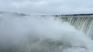Niagara Falls in January — Unfiltered Winter Scenery from Canadian Side