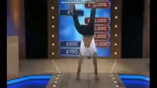Aston Merrygold Backflip on Deal Or No Deal