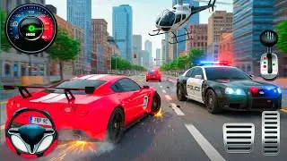 Police Car Chase Simulator 3D - Real City Police Pursuit - Android GamePlay 