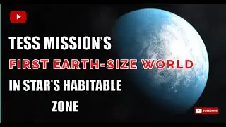TESS Mission&rsquo;s First Earth-size World in Star&rsquo;s Habitable-zone