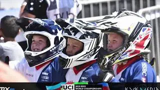 Harry age 8, week in Baku for BMX World racing champs 2018