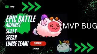 axie classic epic match against scaly spear lunge teams plus bonus matches. god bug vs tusok team 🙂